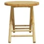 Folding bamboo garden table Ø45x45 cm by vidaXL, Garden tables - Ref: Foro24-365880, Price: 50,05 €, Discount: %