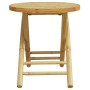 Folding bamboo garden table Ø45x45 cm by vidaXL, Garden tables - Ref: Foro24-365880, Price: 49,02 €, Discount: %