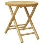Folding bamboo garden table Ø45x45 cm by vidaXL, Garden tables - Ref: Foro24-365880, Price: 50,05 €, Discount: %