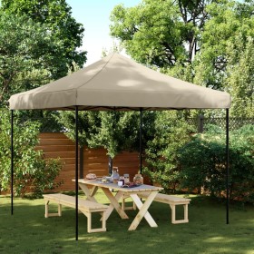 Taupefarbenes Pop-Up-Faltpartyzelt 292 x 292 x 315 cm von vidaXL, Zelte und Pavillons - Ref: Foro24-4004916, Preis: 110,73 €,...