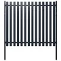 Panel de valla acero recubrimiento polvo antracita 174,5x170 cm by vidaXL, fence panels - Ref: Foro24-146474, Price: 185,24 €...