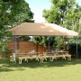 Tienda de fiesta plegable Pop-Up beige 580x292x315 cm de vidaXL, Carpas y cenadores - Ref: Foro24-4004935, Precio: 161,37 €, ...
