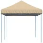 Pop-Up Faltpartyzelt Beige 580x292x315 cm von vidaXL, Zelte und Pavillons - Ref: Foro24-4004935, Preis: 158,99 €, Rabatt: %