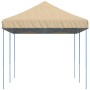 Tienda de fiesta plegable Pop-Up beige 580x292x315 cm de vidaXL, Carpas y cenadores - Ref: Foro24-4004935, Precio: 161,37 €, ...
