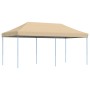 Tienda de fiesta plegable Pop-Up beige 580x292x315 cm de vidaXL, Carpas y cenadores - Ref: Foro24-4004935, Precio: 161,37 €, ...