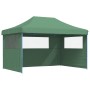 Pop-up-Faltzelt mit 3 Seitenwänden in Grün von vidaXL, Zelte und Pavillons - Ref: Foro24-4004968, Preis: 148,41 €, Rabatt: %