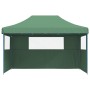 Pop-up-Faltzelt mit 3 Seitenwänden in Grün von vidaXL, Zelte und Pavillons - Ref: Foro24-4004968, Preis: 148,41 €, Rabatt: %