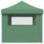 Pop-Up Folding Party Tent with 3 Side Walls Green by vidaXL, Tents and gazebos - Ref: Foro24-4004968, Price: 148,41 €, Discou...