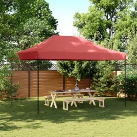 Burgundy Pop-Up folding party tent 440x292x315 cm by vidaXL, Tents and gazebos - Ref: Foro24-4004963, Price: 143,84 €, Discou...