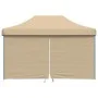 Pop-Up Folding Party Tent with 4 Beige Side Walls by vidaXL, Tents and gazebos - Ref: Foro24-4004975, Price: 165,96 €, Discou...