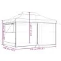 Pop-Up Folding Party Tent with 4 Beige Side Walls by vidaXL, Tents and gazebos - Ref: Foro24-4004975, Price: 165,96 €, Discou...