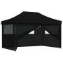 Pop-Up Folding Party Tent with 4 Black Side Walls by vidaXL, Tents and gazebos - Ref: Foro24-4004982, Price: 180,47 €, Discou...