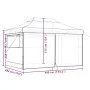 Pop-Up Folding Party Tent with 4 Black Side Walls by vidaXL, Tents and gazebos - Ref: Foro24-4004982, Price: 180,47 €, Discou...