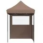 Pop-Up Folding Party Tent with 2 Side Walls Brown by vidaXL, Tents and gazebos - Ref: Foro24-4004996, Price: 116,99 €, Discou...