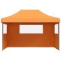 Pop-Up Folding Party Tent 3 Side Walls Orange by vidaXL, Tents and gazebos - Ref: Foro24-4005017, Price: 193,41 €, Discount: %