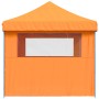 Pop-Up Faltpartyzelt 3 Seitenwände Orange von vidaXL, Zelte und Pavillons - Ref: Foro24-4005017, Preis: 188,35 €, Rabatt: %