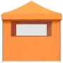 Pop-Up Folding Party Tent 3 Side Walls Orange by vidaXL, Tents and gazebos - Ref: Foro24-4005017, Price: 193,41 €, Discount: %