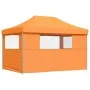 Pop-Up Folding Party Tent 3 Side Walls Orange by vidaXL, Tents and gazebos - Ref: Foro24-4005017, Price: 193,41 €, Discount: %