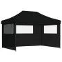 Pop-Up Folding Party Tent with 3 Black Side Walls by vidaXL, Tents and gazebos - Ref: Foro24-4005022, Price: 176,77 €, Discou...