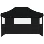 Pop-Up Folding Party Tent with 3 Black Side Walls by vidaXL, Tents and gazebos - Ref: Foro24-4005022, Price: 176,77 €, Discou...