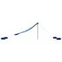 Beach awning with blue sand anchors 304x300 cm by vidaXL, tents - Ref: Foro24-4008644, Price: 72,21 €, Discount: %