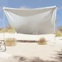 Beach awning with gray sand anchors 304x300 cm by vidaXL, tents - Ref: Foro24-4008646, Price: 95,67 €, Discount: %