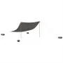 Beach awning with gray sand anchors 304x300 cm by vidaXL, tents - Ref: Foro24-4008646, Price: 95,67 €, Discount: %