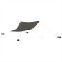 Strandmarkise mit grauen Sandankern 304x300 cm von vidaXL, Zelte - Ref: Foro24-4008646, Preis: 88,89 €, Rabatt: %