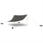 Beach awning with gray sand anchors 304x300 cm by vidaXL, tents - Ref: Foro24-4008646, Price: 95,67 €, Discount: %