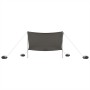 Strandmarkise mit grauen Sandankern 304x300 cm von vidaXL, Zelte - Ref: Foro24-4008646, Preis: 88,89 €, Rabatt: %