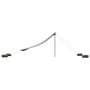 Beach awning with gray sand anchors 304x300 cm by vidaXL, tents - Ref: Foro24-4008646, Price: 85,89 €, Discount: %