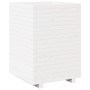 Jardinera madera maciza de pino blanco 50x50x72,5 cm de vidaXL, Maceteros y jardineras - Ref: Foro24-3282575, Precio: 187,61 €