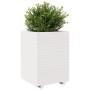 Jardinera madera maciza de pino blanco 50x50x72,5 cm de vidaXL, Maceteros y jardineras - Ref: Foro24-3282575, Precio: 187,61 €