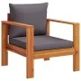 Garden sofa set with cushions 5 pieces solid acacia wood by vidaXL, Garden sets - Ref: Foro24-3214862, Price: 631,29 €, Disco...