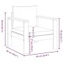 Garden sofa set with cushions 5 pieces solid acacia wood by vidaXL, Garden sets - Ref: Foro24-3214862, Price: 631,29 €, Disco...