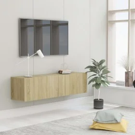 TV-Möbel Sperrholz Eiche Farbe 120x30x30 cm von vidaXL, TV-Möbel - Ref: Foro24-801493, Preis: 55,61 €, Rabatt: %