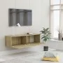 TV-Möbel Sperrholz Eiche Farbe 120x30x30 cm von vidaXL, TV-Möbel - Ref: Foro24-801493, Preis: 55,54 €, Rabatt: %