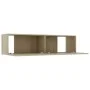 TV-Möbel Sperrholz Eiche Farbe 120x30x30 cm von vidaXL, TV-Möbel - Ref: Foro24-801493, Preis: 55,54 €, Rabatt: %
