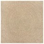 ZIZUR rug jute look indoors and outdoors 240x240 cm by vidaXL, Rugs - Ref: Foro24-4006164, Price: 153,62 €, Discount: %