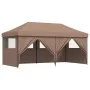 Pop-Up Folding Party Tent with 4 Side Walls Brown by vidaXL, Tents and gazebos - Ref: Foro24-4004956, Price: 261,92 €, Discou...