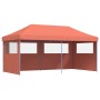 Pop-Up-Partyzelt, faltbar, 3 Terrakotta-Seitenwände von vidaXL, Zelte und Pavillons - Ref: Foro24-4004949, Preis: 210,37 €, R...