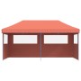 Pop-Up-Partyzelt, faltbar, 3 Terrakotta-Seitenwände von vidaXL, Zelte und Pavillons - Ref: Foro24-4004949, Preis: 210,37 €, R...