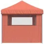 Pop-Up Folding Party Tent 3 Terracotta Side Walls by vidaXL, Tents and gazebos - Ref: Foro24-4004949, Price: 205,70 €, Discou...