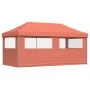 Pop-Up Folding Party Tent 3 Terracotta Side Walls by vidaXL, Tents and gazebos - Ref: Foro24-4004949, Price: 205,70 €, Discou...