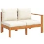 Gartensofa-Set mit Kissen 6-teilig aus massivem Akazienholz von vidaXL, Gartensets - Ref: Foro24-3214860, Preis: 875,74 €, Ra...