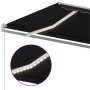 Toldo retráctil manual con luz LED gris antracita 600x300 cm de vidaXL, Toldos - Ref: Foro24-3068964, Precio: 520,34 €, Descu...