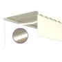 Manuell einziehbare Markise mit Rollo und cremefarbener LED 5x3 m von vidaXL, Markisen - Ref: Foro24-3069342, Preis: 505,40 €...