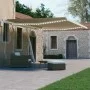 Toldo retráctil manual con LED color crema 450x300 cm de vidaXL, Toldos - Ref: Foro24-3069562, Precio: 508,82 €, Descuento: %