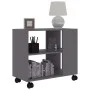 Gray 70x35x55 cm engineered wood side table by vidaXL, Side tables - Ref: Foro24-802122, Price: 34,88 €, Discount: %