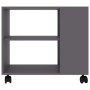 Grauer Beistelltisch aus Holzwerkstoff 70x35x55 cm von vidaXL, Seitentische - Ref: Foro24-802122, Preis: 35,13 €, Rabatt: %